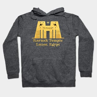 F&B Printer- Ancient Karnak Temple: Luxor, Egypt Hoodie